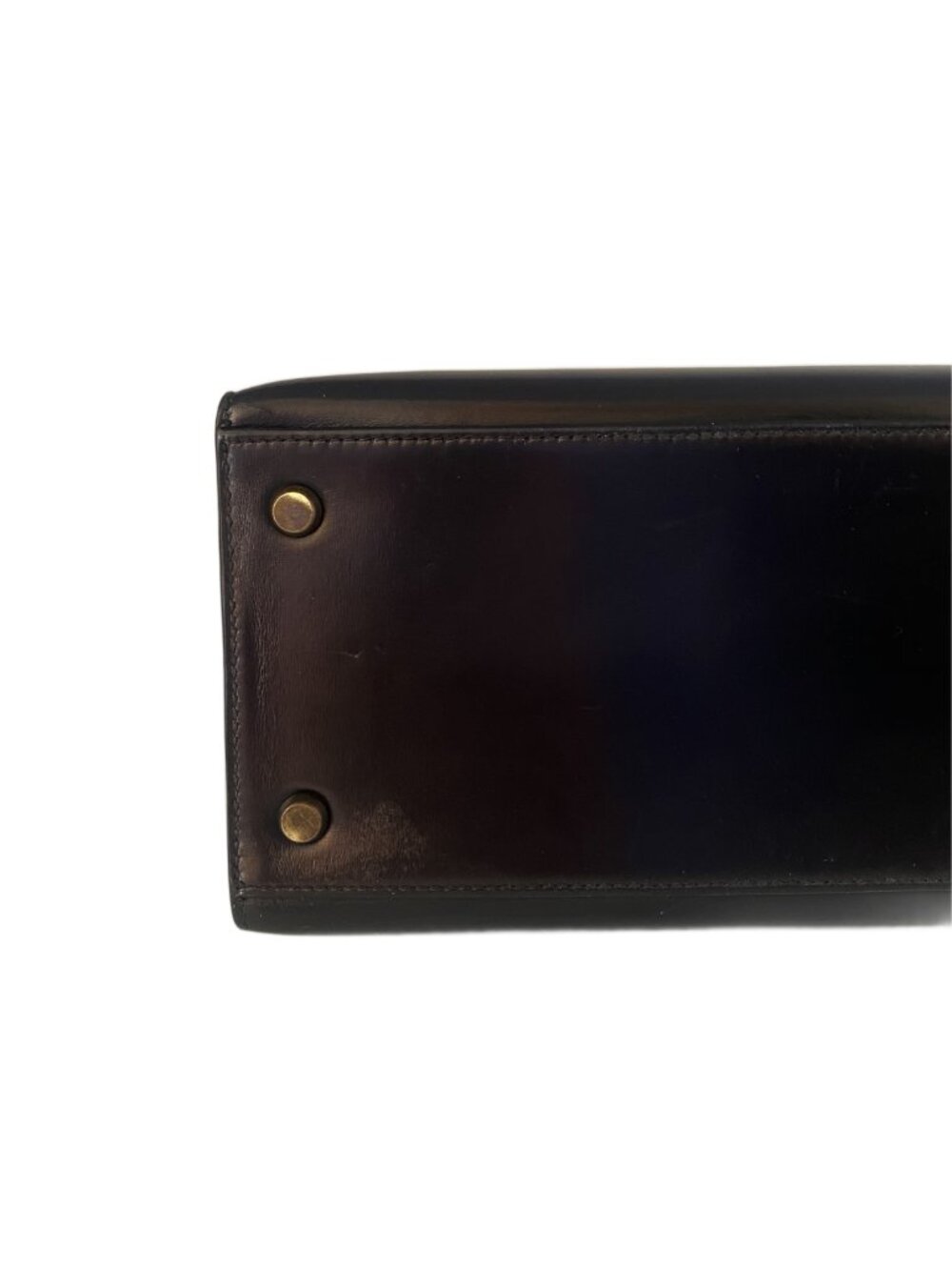 Hermes Kelly 32 Sellier Black Box Leather Gold Hardware (GHW) - Picture 5 of 16